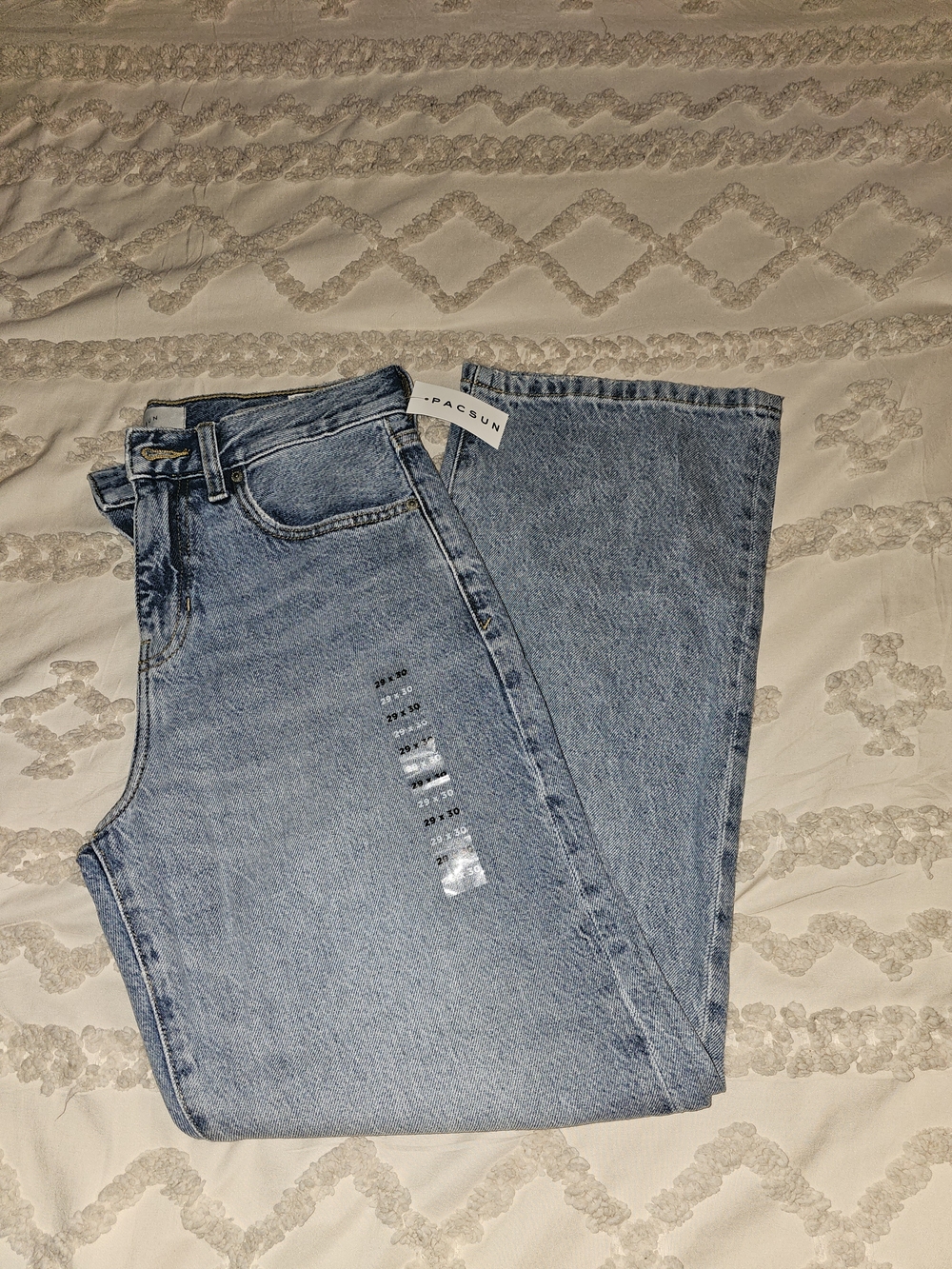 PacSun Men's Dylan Baggy Light Blue Jeans